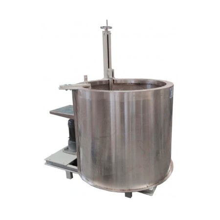 1400 mm-ko zarata baxuko minda murgiltzeko makina