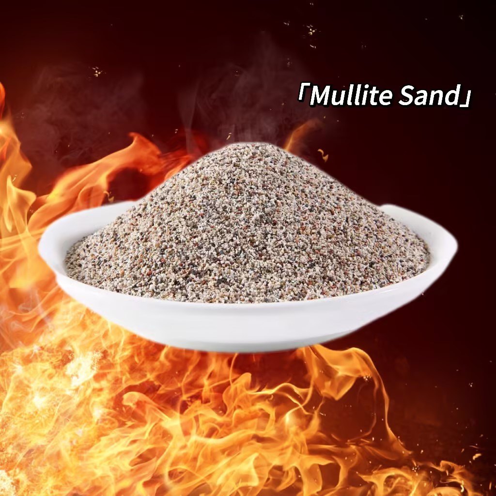 Mullite harea zehaztasun inbertsiorako fundiziorako Mullite harea eta hautsa